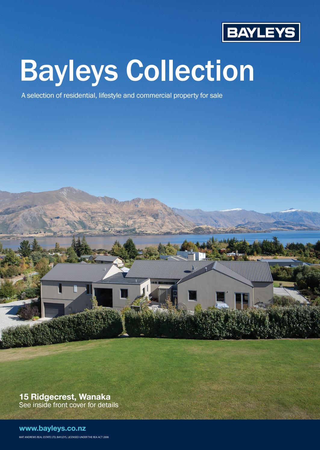 Bayleys Collection April 2017 by Bayleys Wanaka Issuu