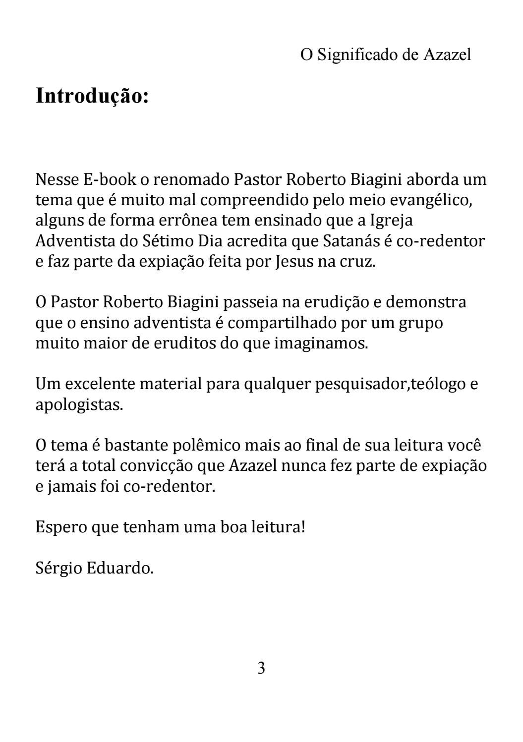 Significado Del Nombre Azael En La Biblia