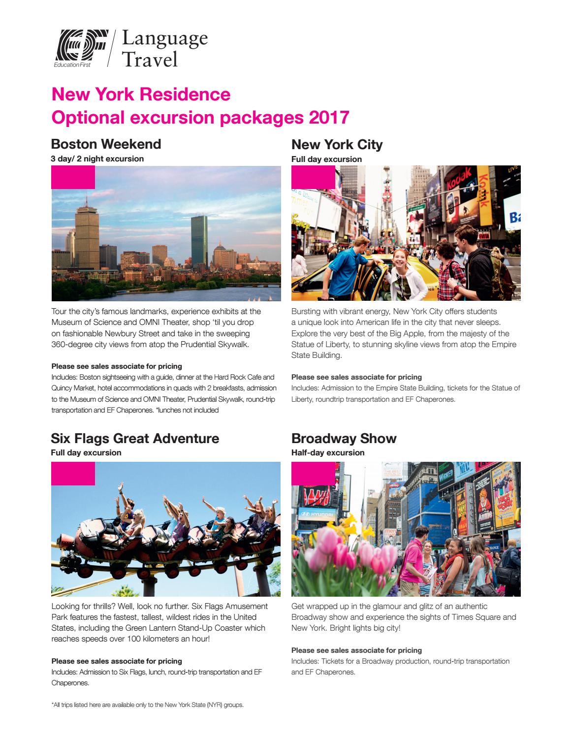 new york res optional flyer by ef education first issuu no thrills flyer