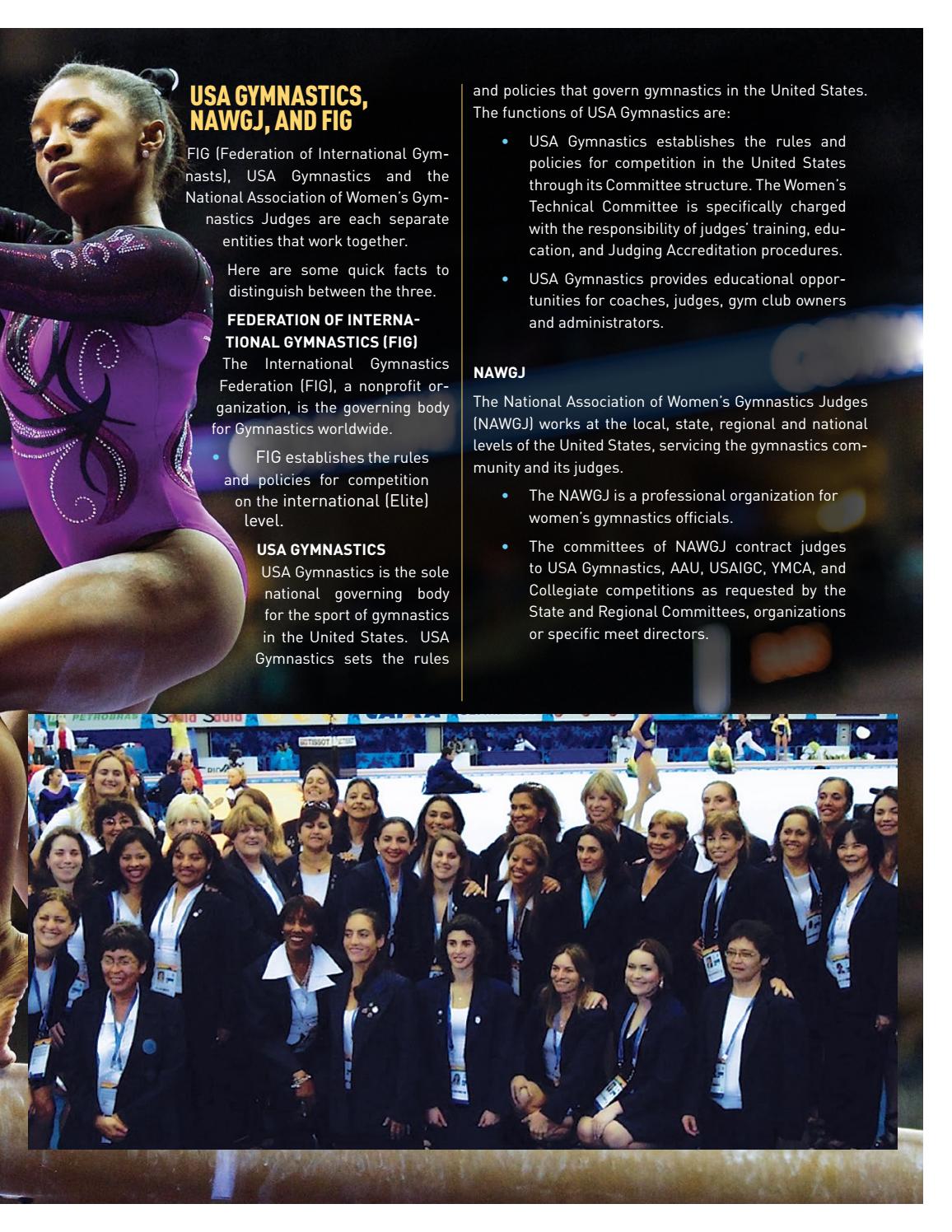 HowTo Guide for Women's Artistic Judges by USA Gymnastics Issuu