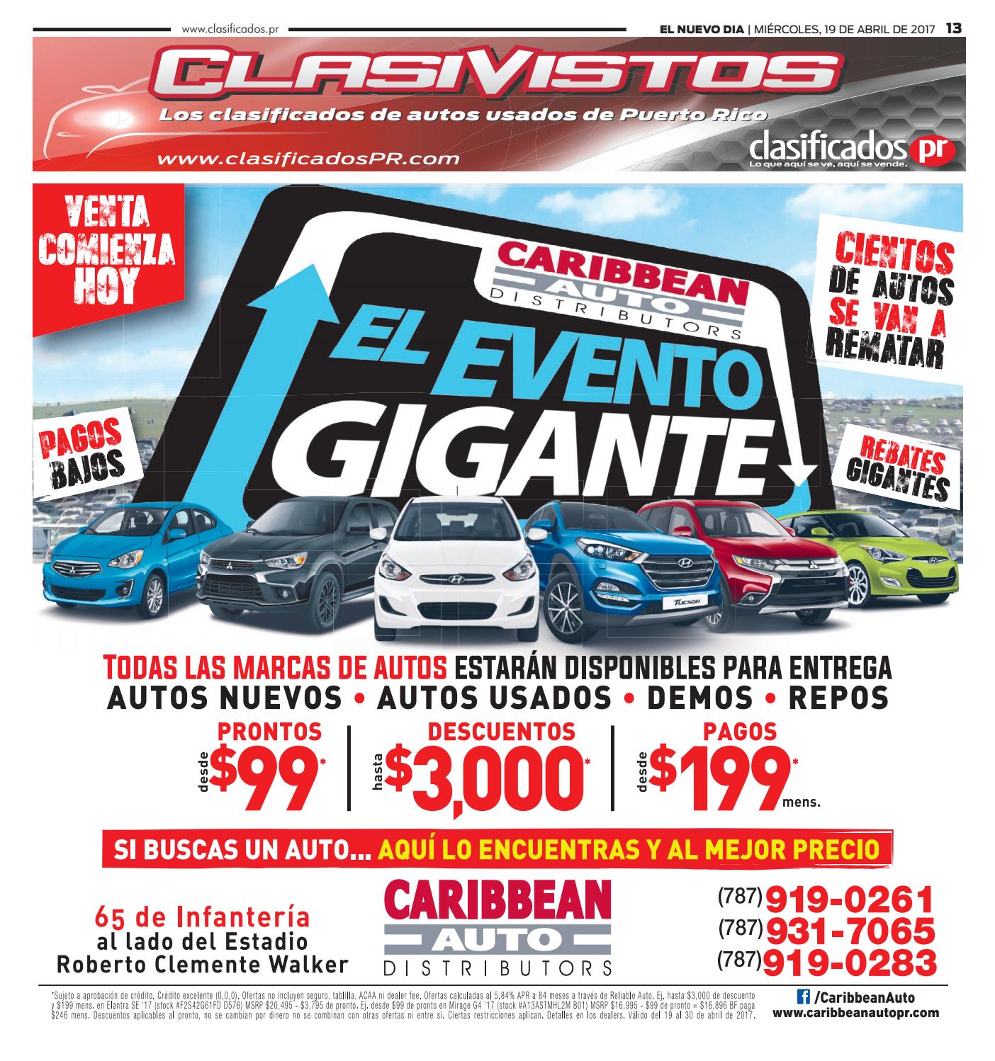 Clasivistos 04 19 2017 By Clasificadospr Com Issuu