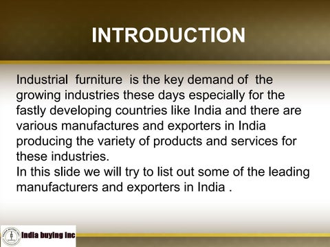 list of Manufacturers and exporters of 复古 工业风 家具 in India 第 3 页