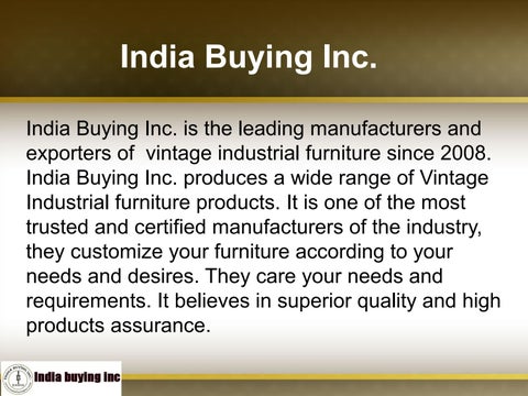 list of Manufacturers and exporters of 复古 工业风 家具 in India 第 4 页