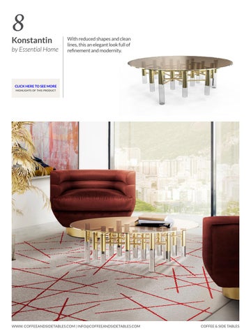 Boca do Lobo 家具目录 · Coffee And Side Tables Ideas Free Ebook 第 10 页