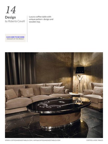 Boca do Lobo 家具目录 · Coffee And Side Tables Ideas Free Ebook 第 16 页