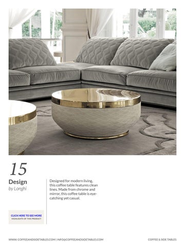 Boca do Lobo 家具目录 · Coffee And Side Tables Ideas Free Ebook 第 17 页