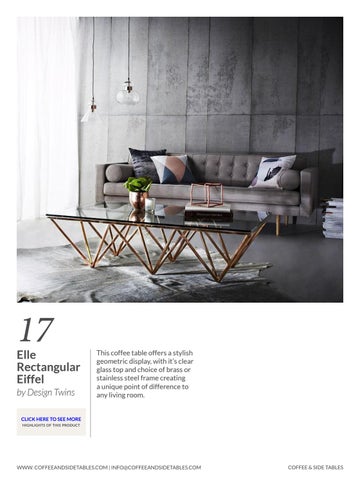 Boca do Lobo 家具目录 · Coffee And Side Tables Ideas Free Ebook 第 19 页