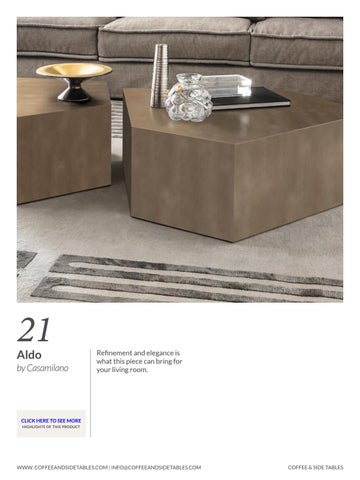 Boca do Lobo 家具目录 · Coffee And Side Tables Ideas Free Ebook 第 23 页