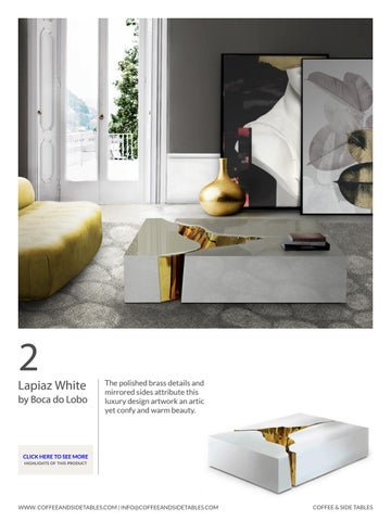 Boca do Lobo 家具目录 · Coffee And Side Tables Ideas Free Ebook 第 4 页