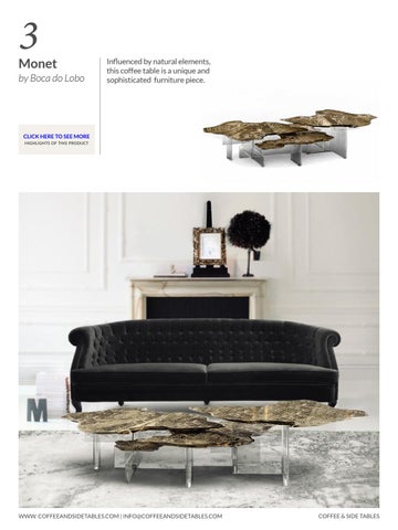 Boca do Lobo 家具目录 · Coffee And Side Tables Ideas Free Ebook 第 5 页