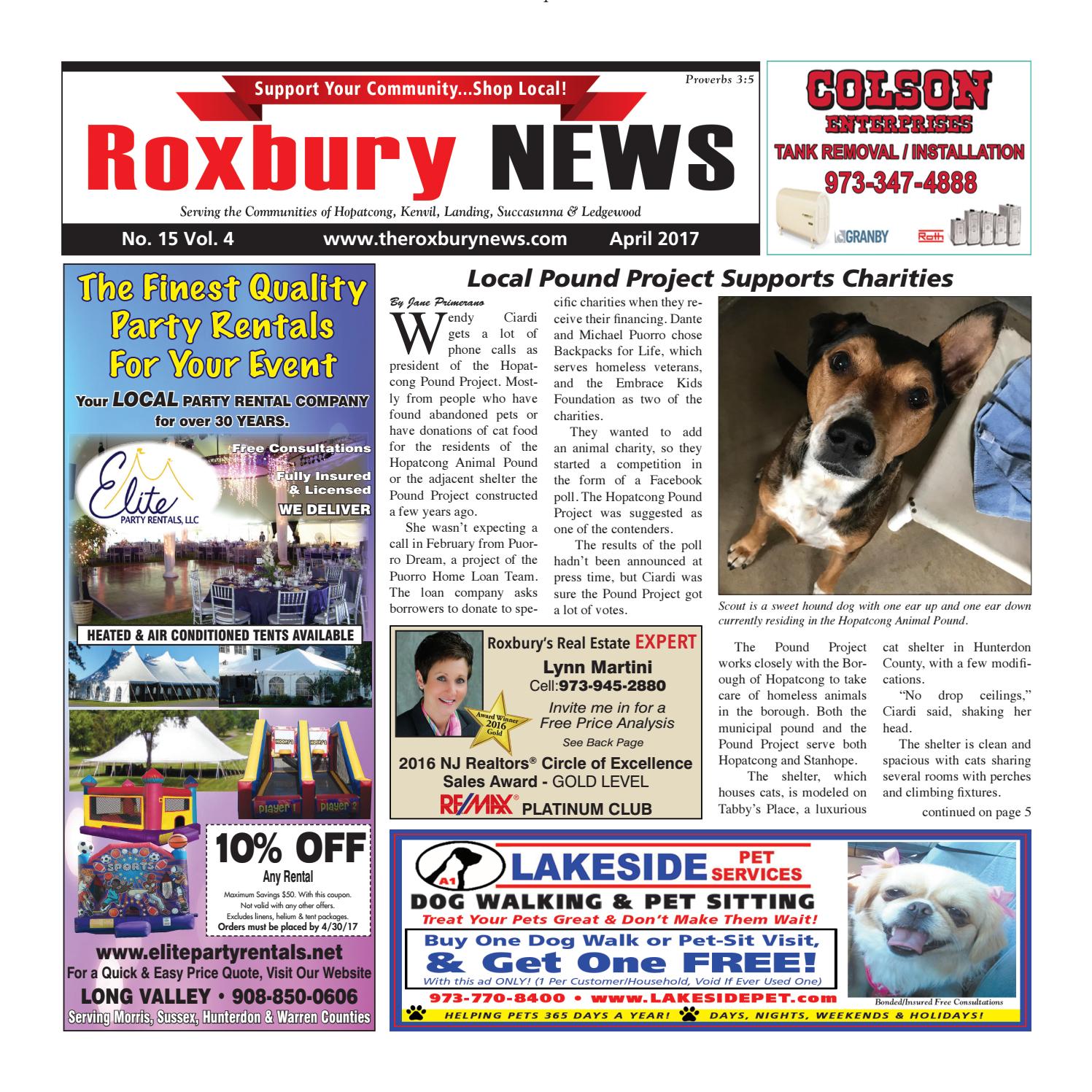 Roxbury news april 11, 2017 by My Life Publications..Maljon LLC Issuu