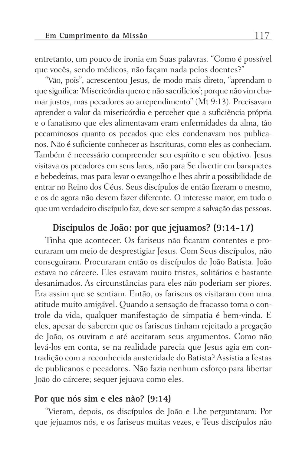 Comentario Bíblico Homilético do livro de Mateus by Igreja Adventista do Sétimo Dia Issuu