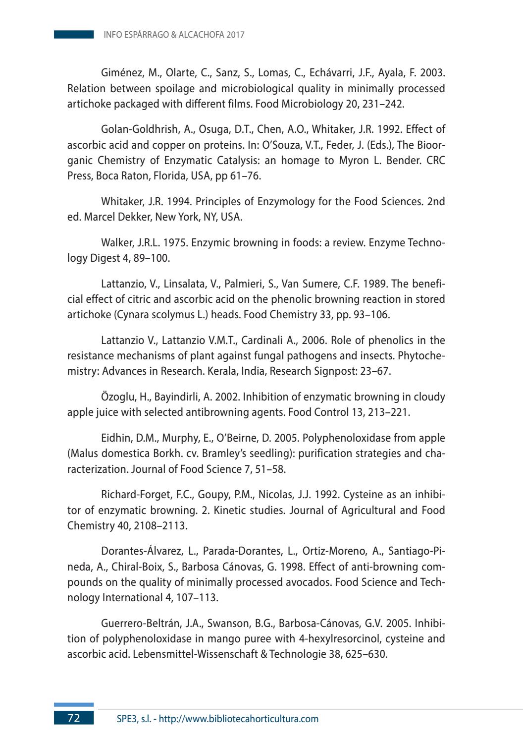 Info Esparrago Alcachofa 17 By Horticultura Poscosecha Issuu