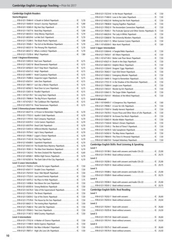 Cambridge University Press ELT price list 2017 ITALY by Cambridge ...