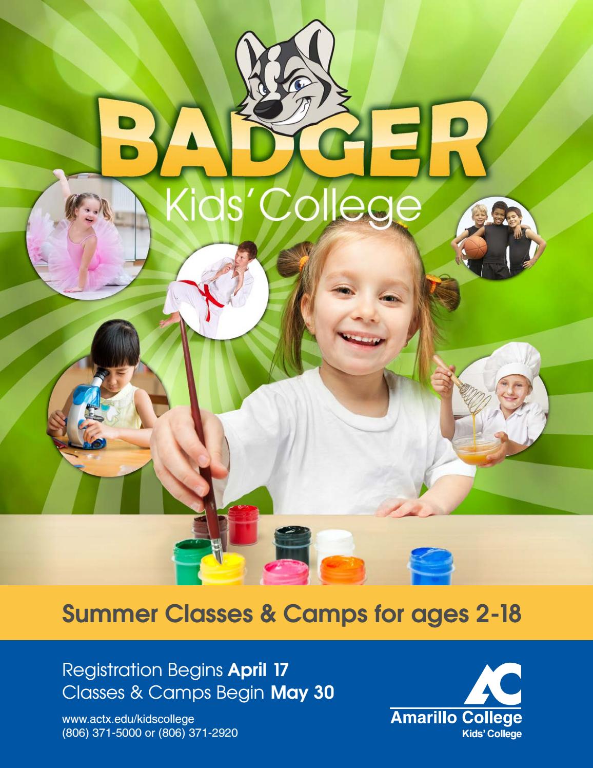 Kids' College Summer 2017 by Amarillo College Issuu