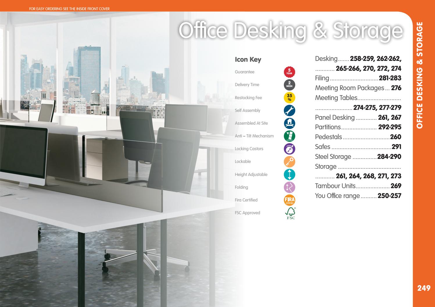 KCS Furniture Catalogue Office Desking & Storage 2017/18 by Procurement