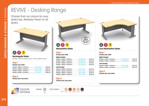 KCS 家具目录 办公 Desking × 收纳 2017/18 第 24 页