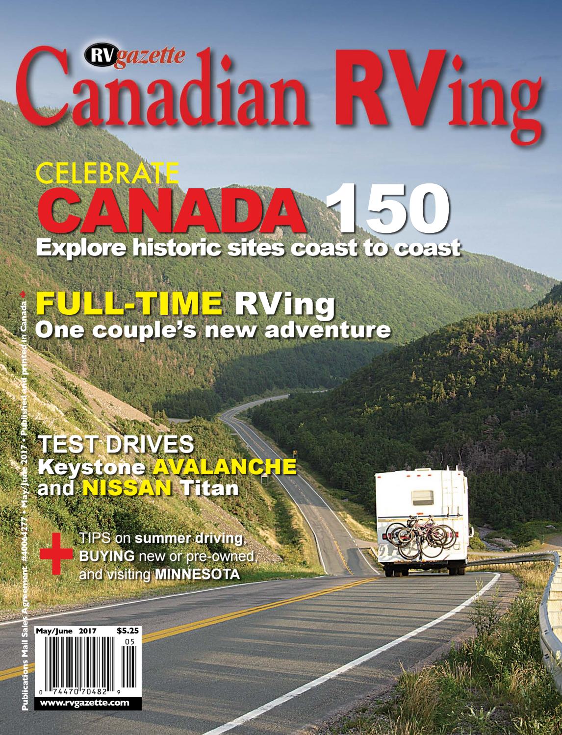 Canadian RVing May/June 2017 by Dovetail Communications - Issuu