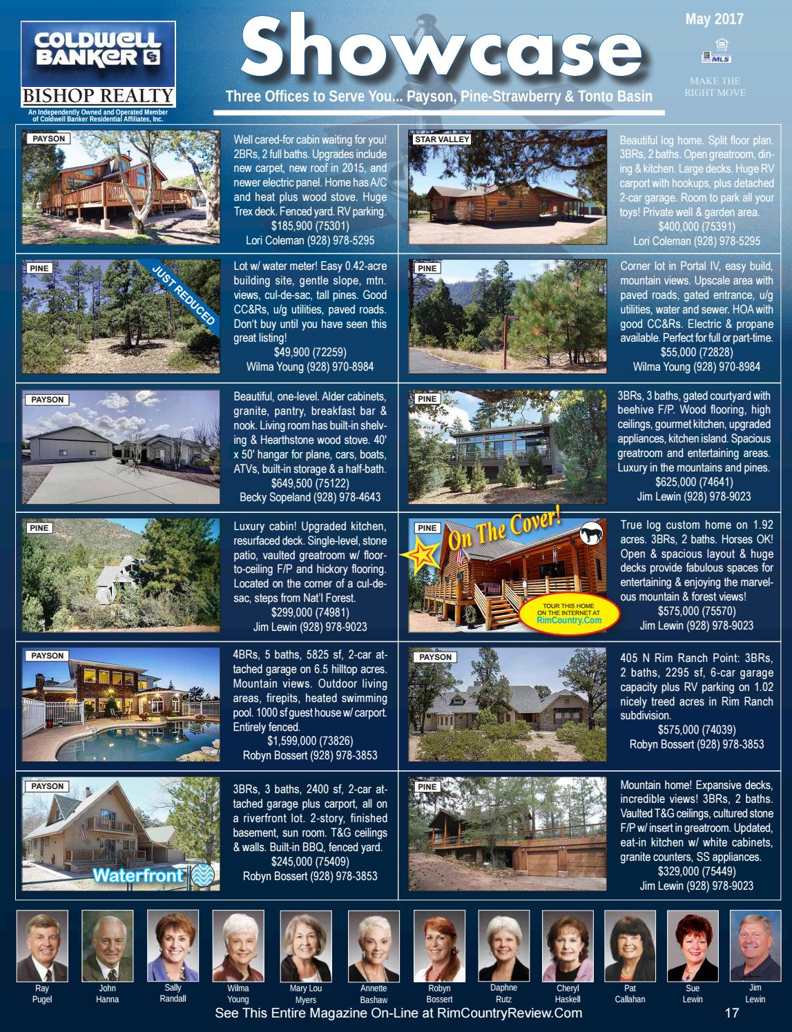 Rim Country Review Real Estate More April 17 By Rim Country