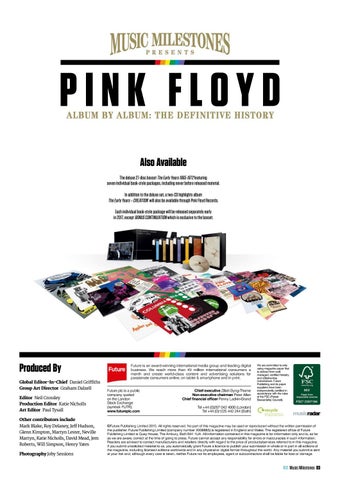 Music milestones pink floyd 50th anniversary 版 2017 第 3 页