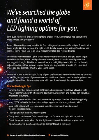 Lighting Plus 灯饰目录 · Lightingplus 筒灯 册 2017 第 3 页