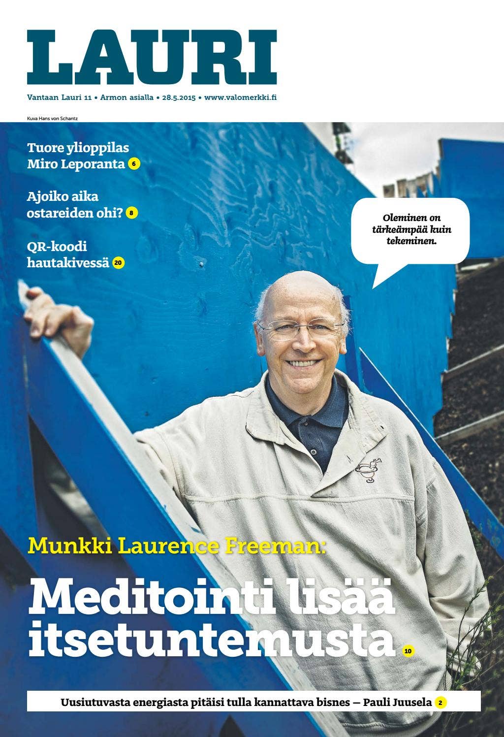 Lauri 2015 nro 11 (28.5) by Kirkko ja kaupunki - Issuu