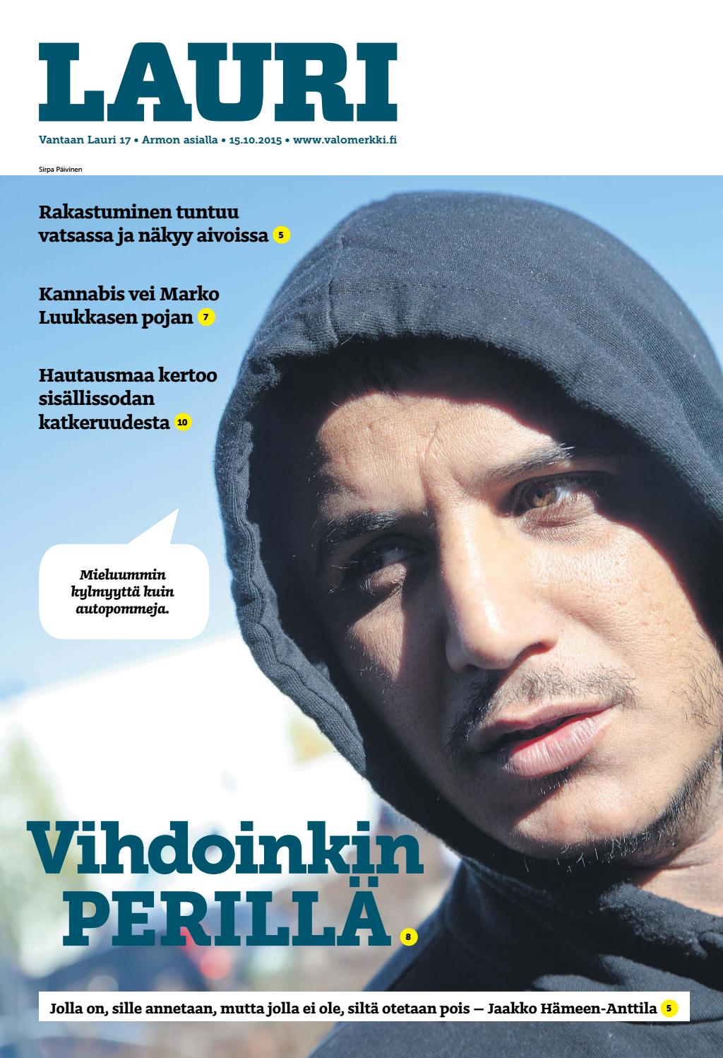 Lauri 2015 nro 17 (15.10) by Kirkko ja kaupunki - Issuu