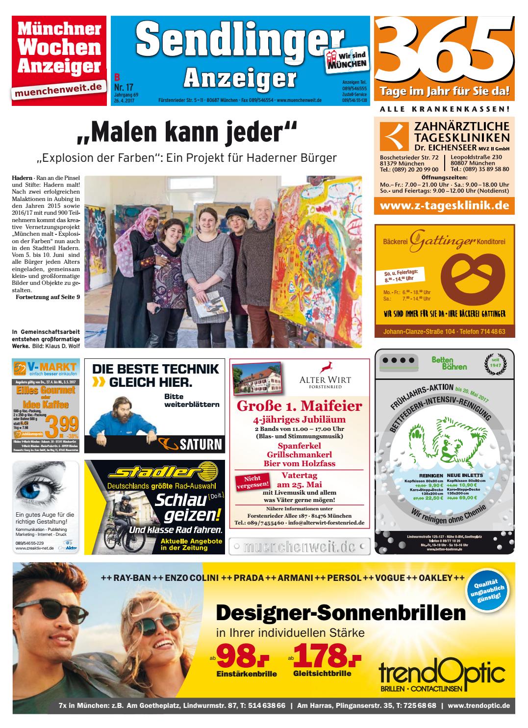 Kw 17 2017 By Wochenanzeiger Medien Gmbh Issuu