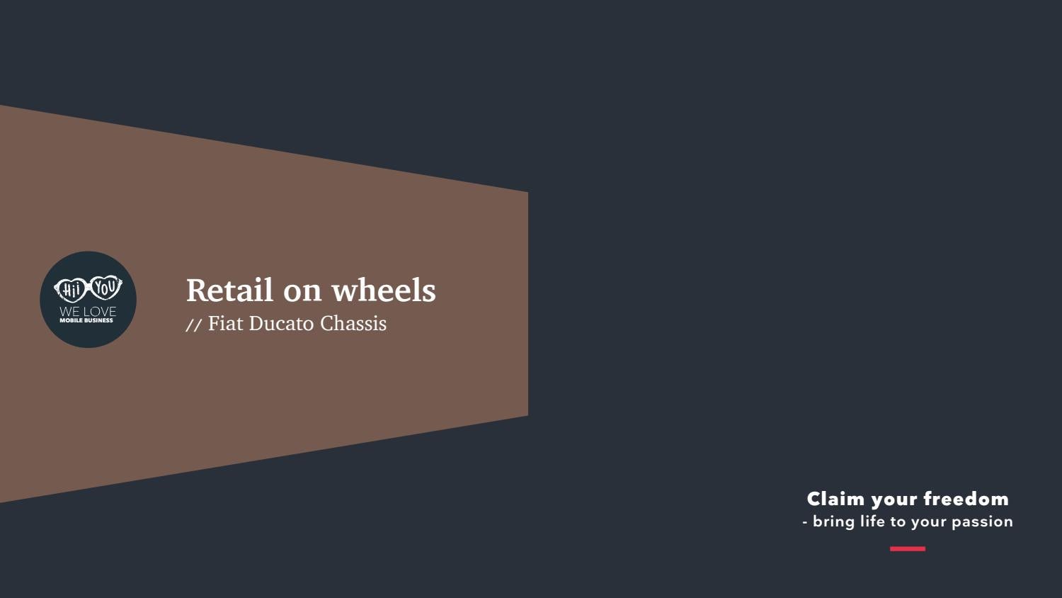 Catalogue // Retail on Wheels by Issuu
