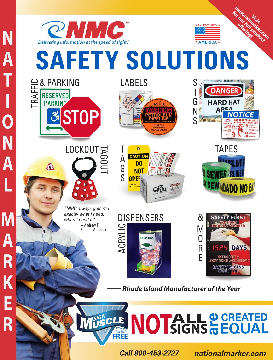 National Marker Company Catalog by Ram Tool Construction Supply Co