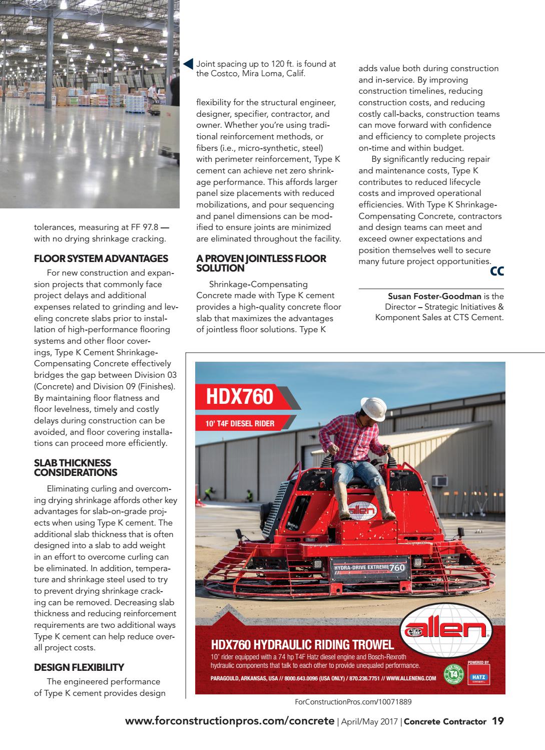 Concrete Contractor April/May 2017 by ForConstructionPros.com - Issuu