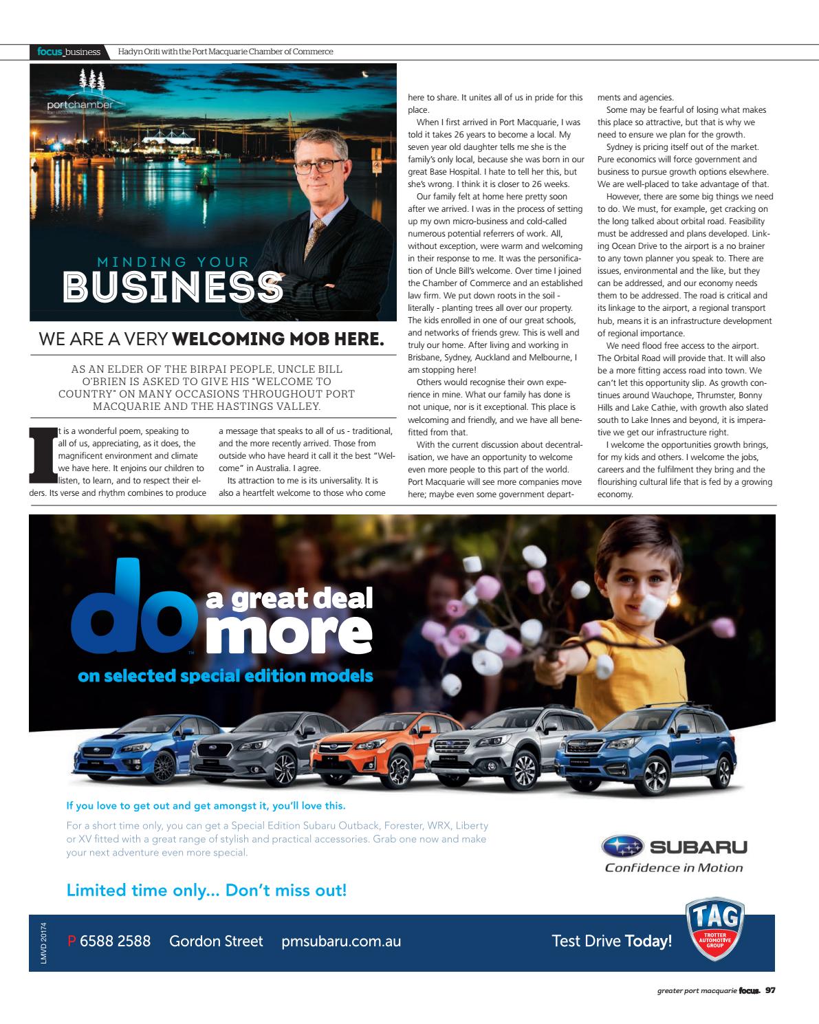 Greater Port Macquarie Focus I138 By Focus Issuu
