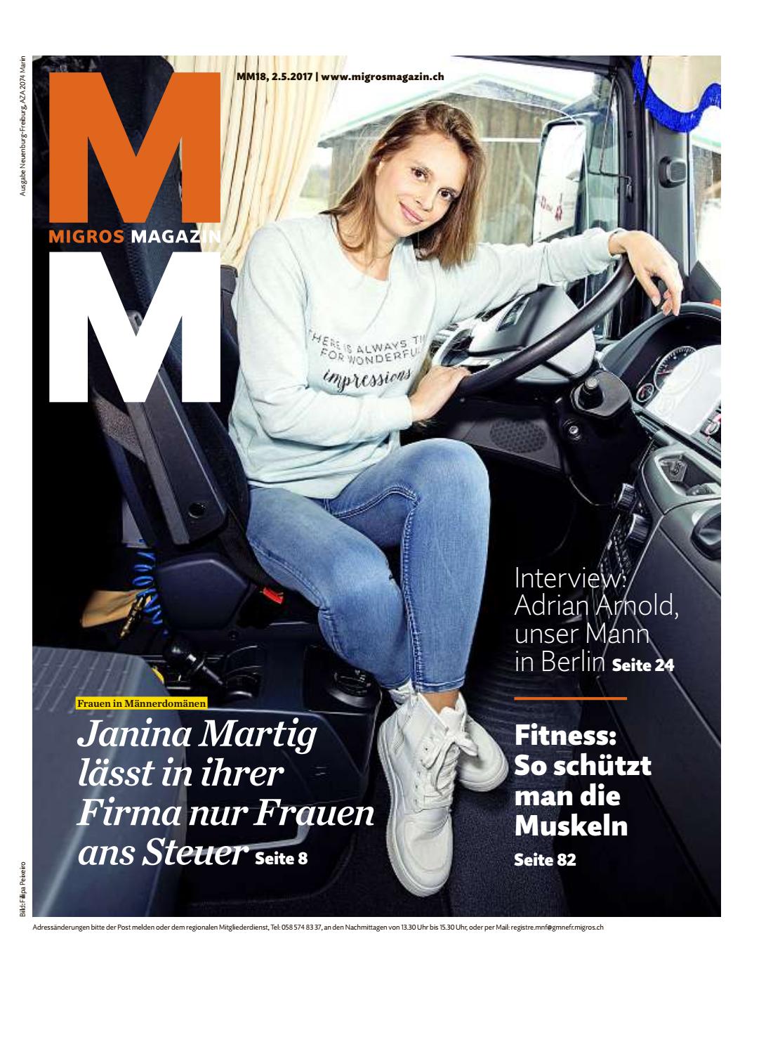 Migros Magazin 18 2017 D Ne By Migros Genossenschafts Bund Issuu