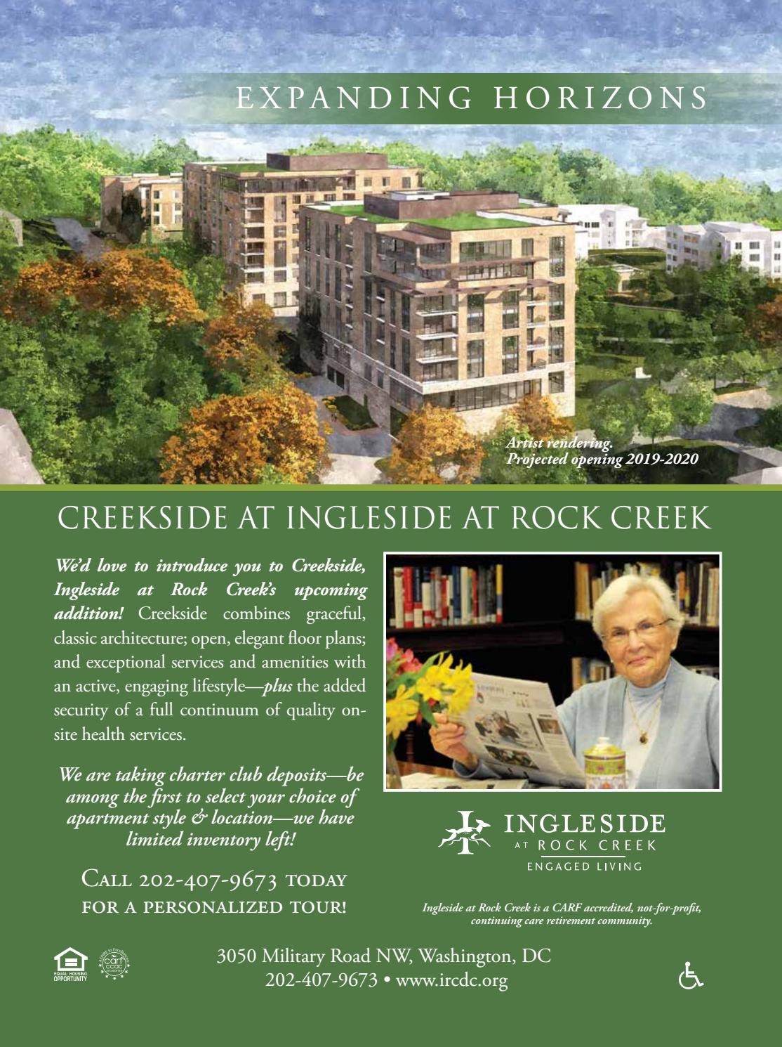 creekside retirement community on Guide To Retirement Living Sourcebook Dc Spring 2017 By Sourcebook Issuu