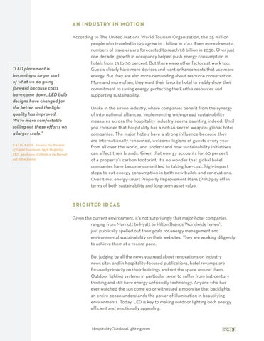 酒店工程 户外照明 White Paper 第 2 页