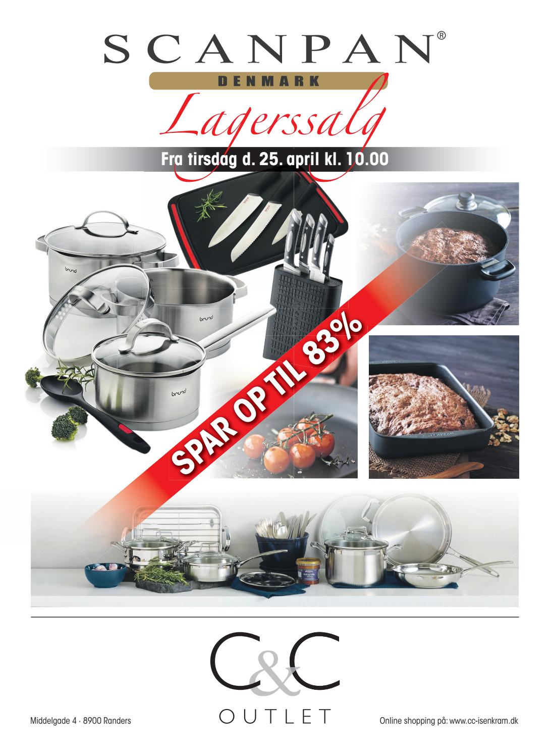 Cc outlet scanpan lagersalg april tryk by CCIsenkram Issuu