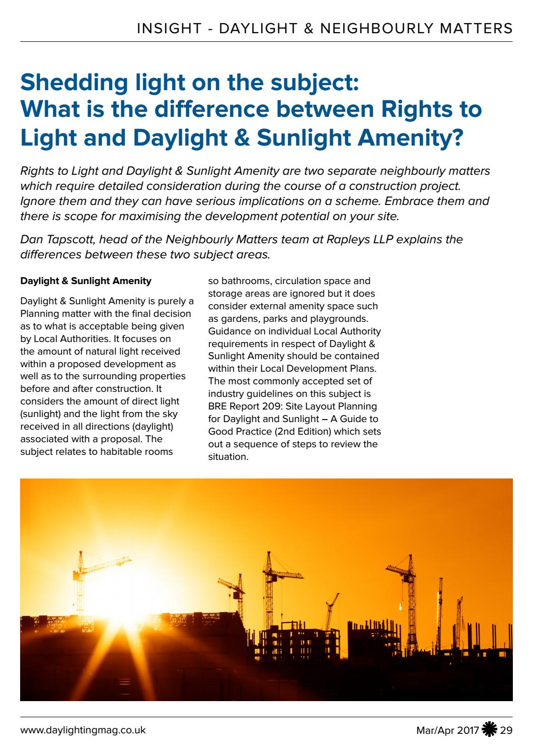 DAYLIGHTING Magazine issue 3 March/April 2017 Daylighting magazine mar apr 20172 by BB2B Issuu