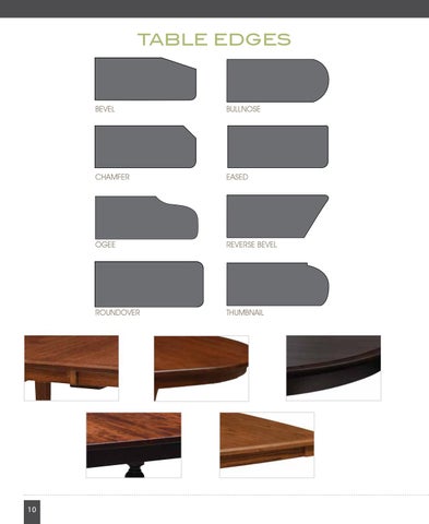 Heritage Amish Furniture 家具目录 · Genuine 橡木 Design 2017 第 10 页
