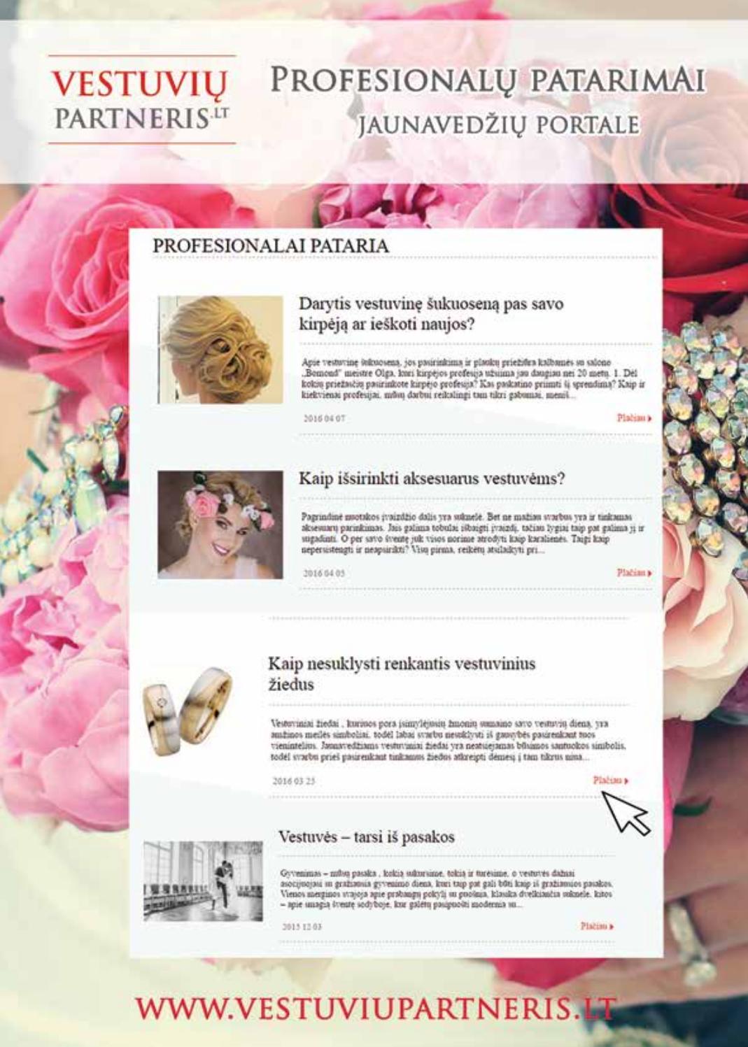 Vestuvinis zurnalas santuoka Nr 63 by Vestuvės su Santuoka.lt Issuu