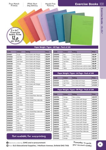GLS Exercise Books, Stationery, Art × Design and Classmates 2017 第 13 页