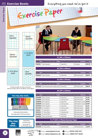 GLS Exercise Books, Stationery, Art × Design and Classmates 2017 第 18 页