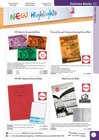 GLS Exercise Books, Stationery, Art × Design and Classmates 2017 第 3 页