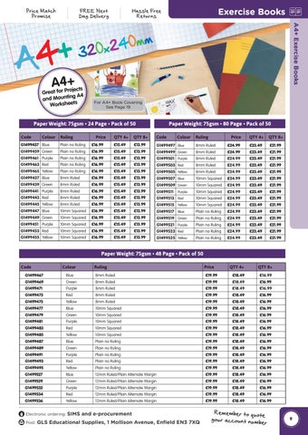 GLS Exercise Books, Stationery, Art × Design and Classmates 2017 第 7 页
