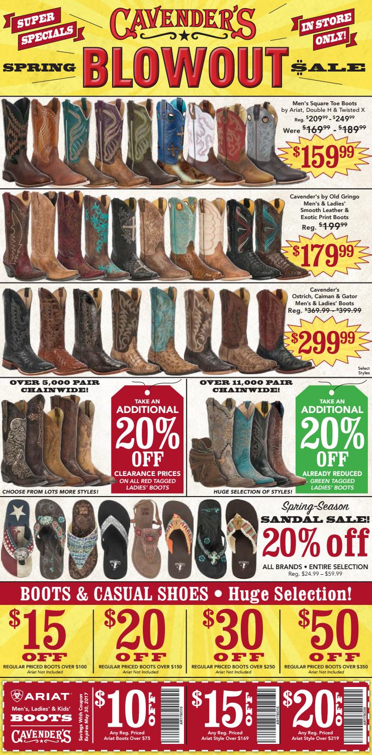Cavender's Spring Blowout Sale 2017 by Cavender's - Issuu