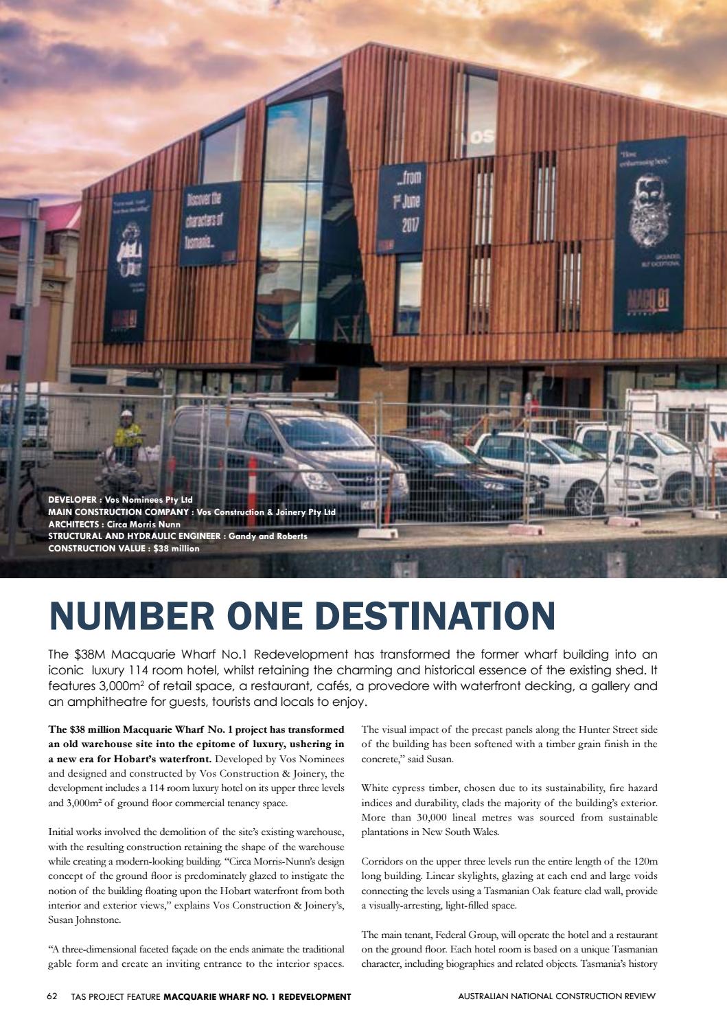 australian national construction review by trade media
