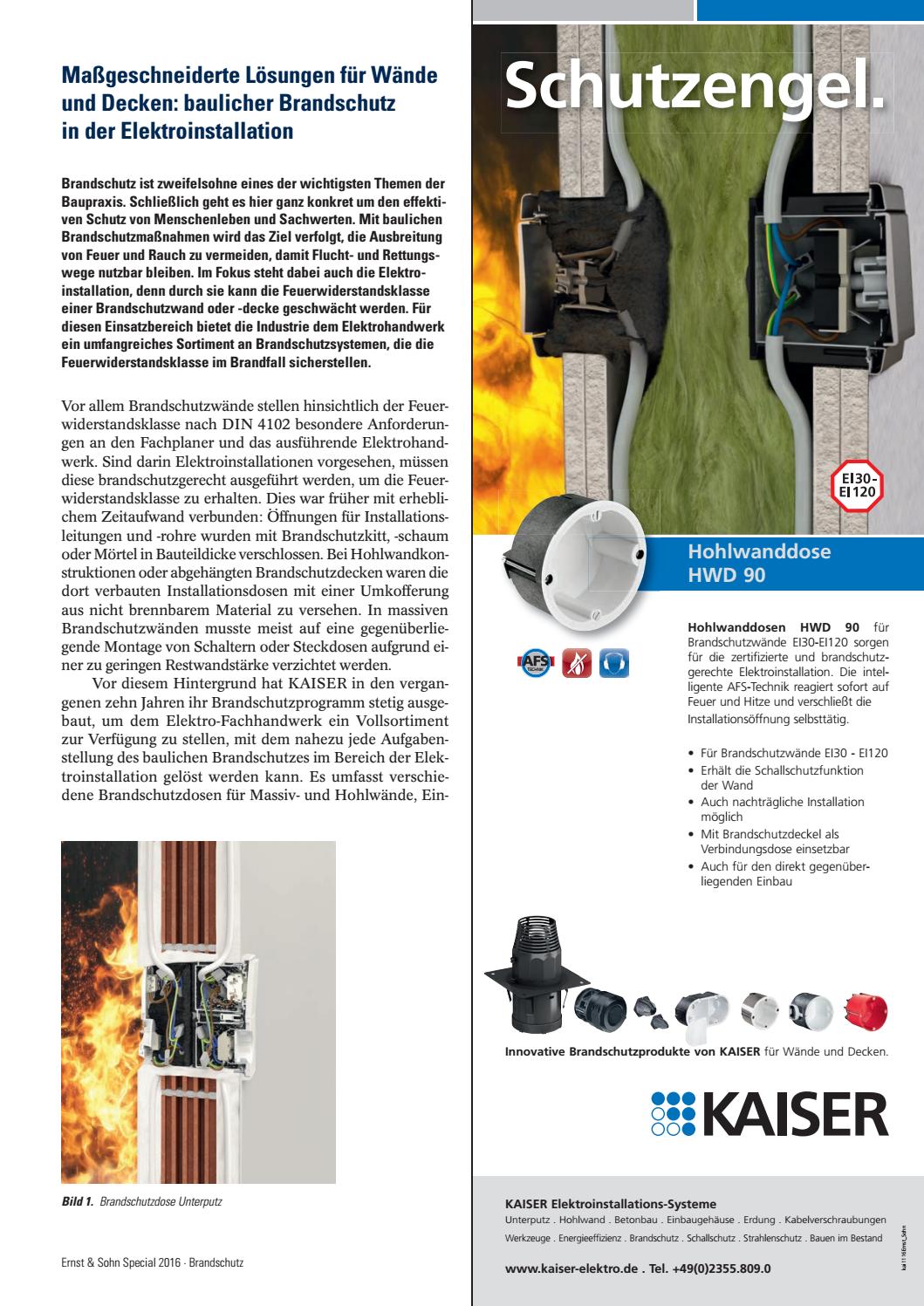 Ernst Sohn Sonderheft Brandschutz 2016 Vebuka Com
