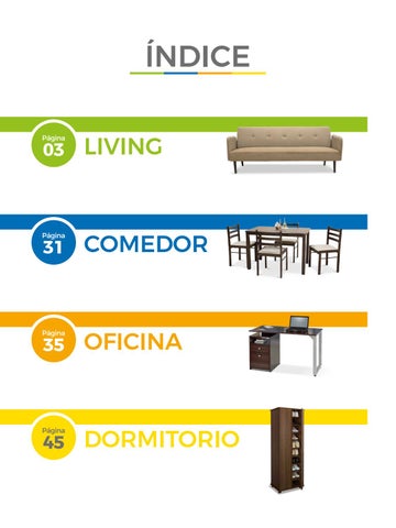 Multicenter Bolivia 家具目录 Muebles - Mayo 2017 MULTICENTER 第 2 页