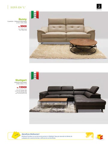Multicenter Bolivia 家具目录 Muebles - Mayo 2017 MULTICENTER 第 7 页