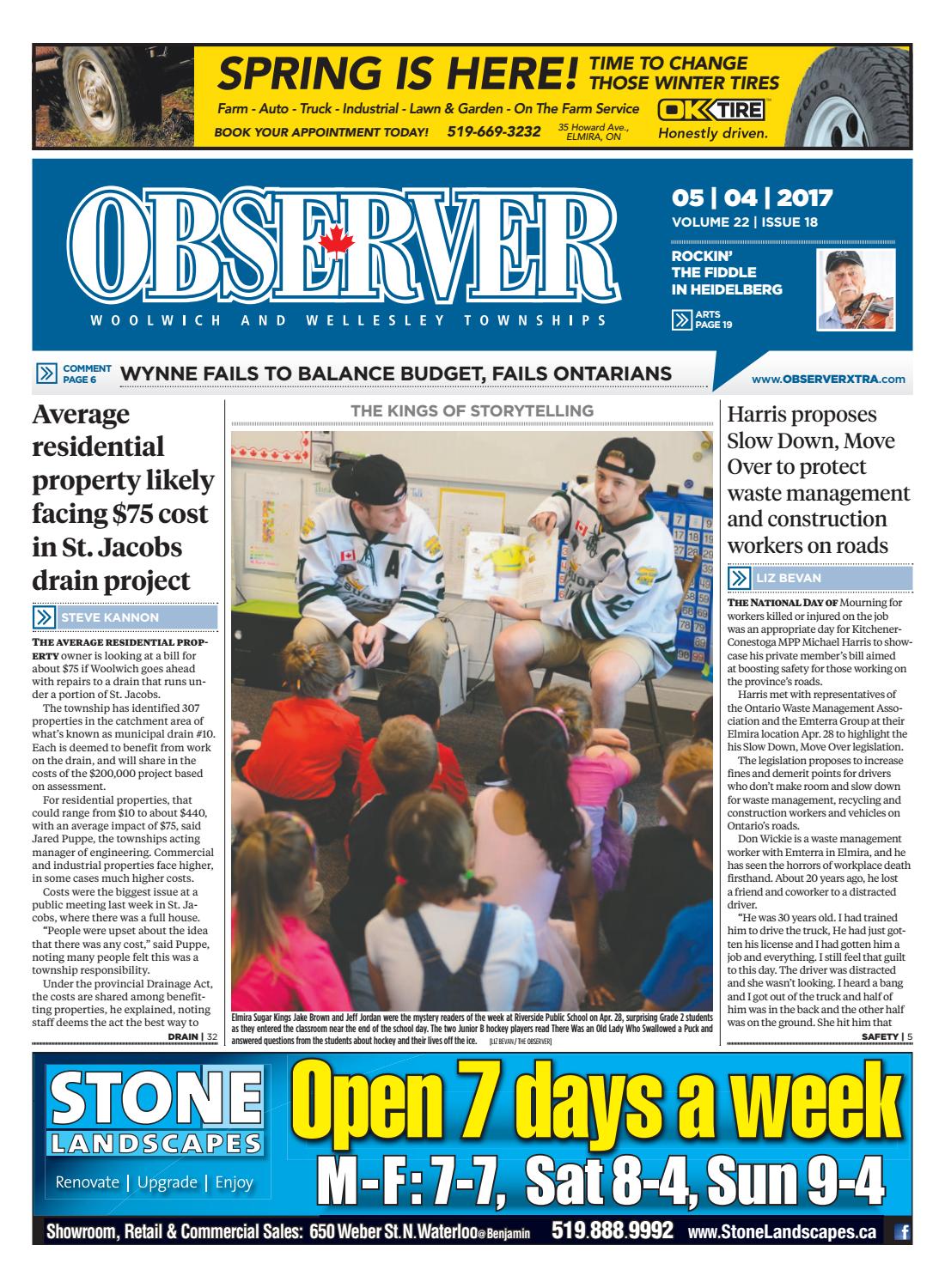 May 4, 2017 by Woolwich Observer - Issuu