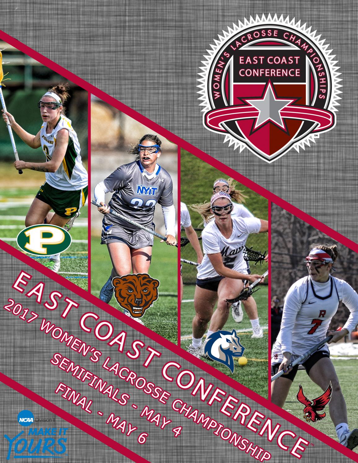 2017 ECC Women's Lacrosse Championship Program by East Coast Conference